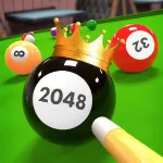 PLay 2048 Billiards 3D now!