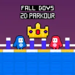 Fall Boys 2D Parkour