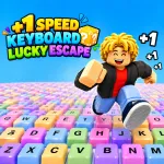 +1 Speed Keyboard Lucky Escape - free online game