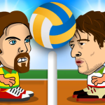 Play 2 Player Head Volleyball now!