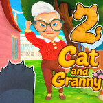 Play Cat and Granny 2 now!