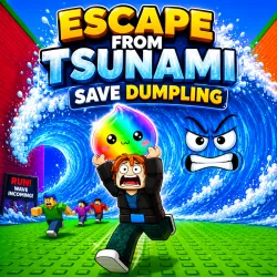 Escape from Tsunami Save Dumpling - free online game