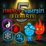 PLay Fireboy and Watergirl 5 Elements now!