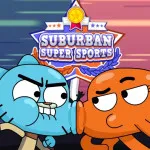Play Gumball Suburban Super Sports now!