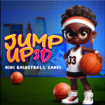 Play Jump Up 3D: Mini Basketball now!