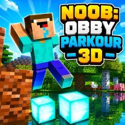 Noob: Obby Parkour 3D - free online game