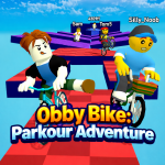 Play Obby Bike: Parkour Adventure now!