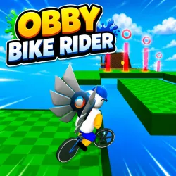 Obby Bike Rider - free online game