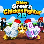 Obby: Grow a Chicken Fighter 3D - free online game