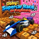 Obby: Supercar Race on Keyboard - free online game