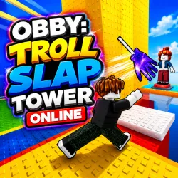 Play Obby: Troll Slap Tower Online