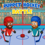 Play Puppet Hockey Battle now!
