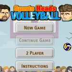 Sports Heads Volleyball