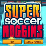 Play Super Soccer Noggins now!