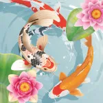 PLay Koi Fish Pond - Idle Merge Game now!