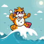 PLay Surfer Cat now!